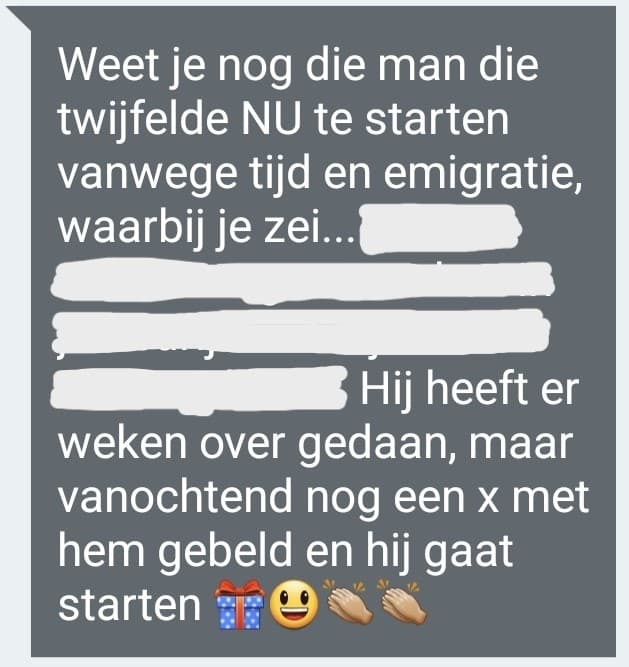 MeeVa review - twijfelende klant besluit toch te starten