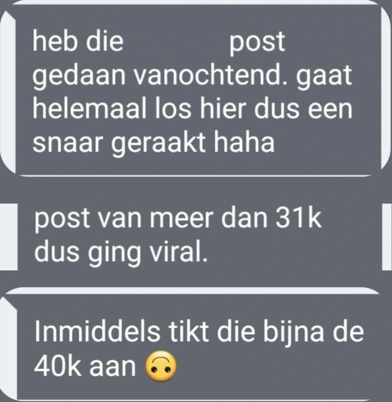 MeeVa review - post ging viral met 40k views