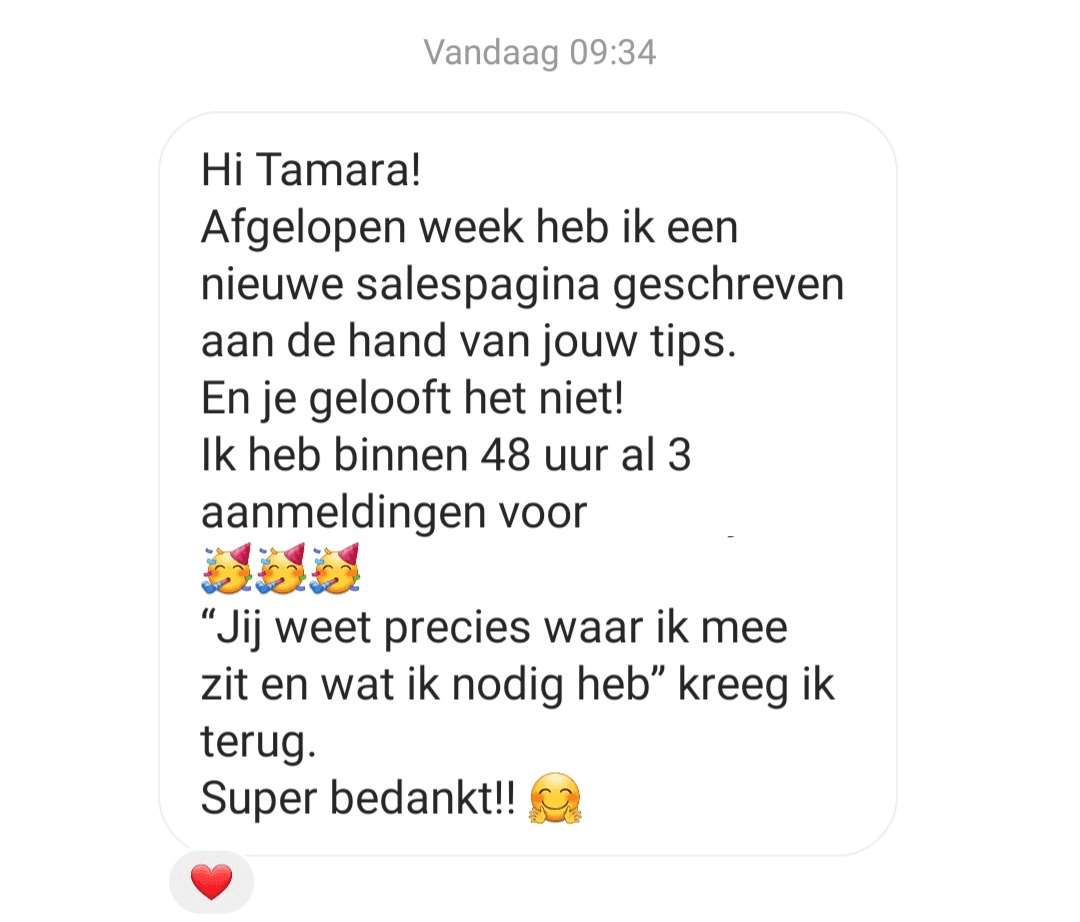 MeeVa review - salespagina 3 aanmeldingen in 48 uur